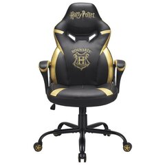 Spēļu krēsls Subsonic Junior Harry Potter Hogwarts, melns/dzeltens цена и информация | Офисные кресла | 220.lv