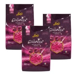 Karstās plēves vasks ItalWax GloWax Cherry Pink, 3x400g цена и информация | Средства для депиляции | 220.lv