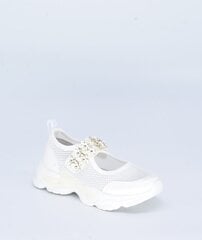 Izejamās kurpes meitenēm Kenka, 34224111 EIAP00002397, baltas cena un informācija | Bērnu kurpes | 220.lv