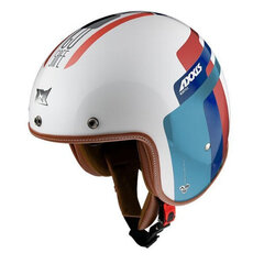 Moto ķivere Axxis, balta цена и информация | Шлемы для мотоциклистов | 220.lv