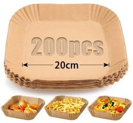 Бумажные формы для выпечки, 200 шт. цена и информация | Формы, посуда для выпечки | 220.lv