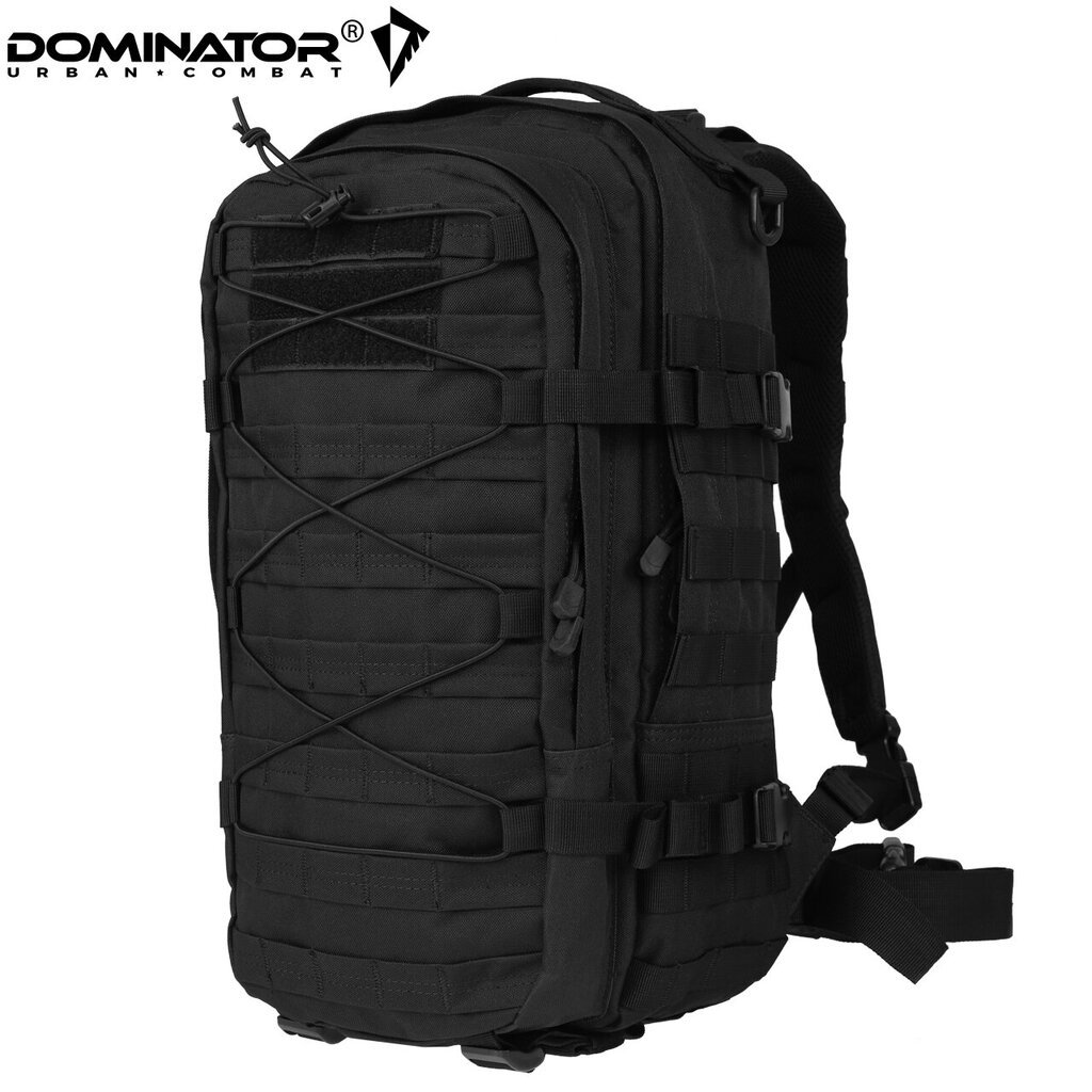 Vīriešu ceļošanas mugursoma Dominator Urban Combat EDC, melna cena un informācija | Sporta somas un mugursomas | 220.lv
