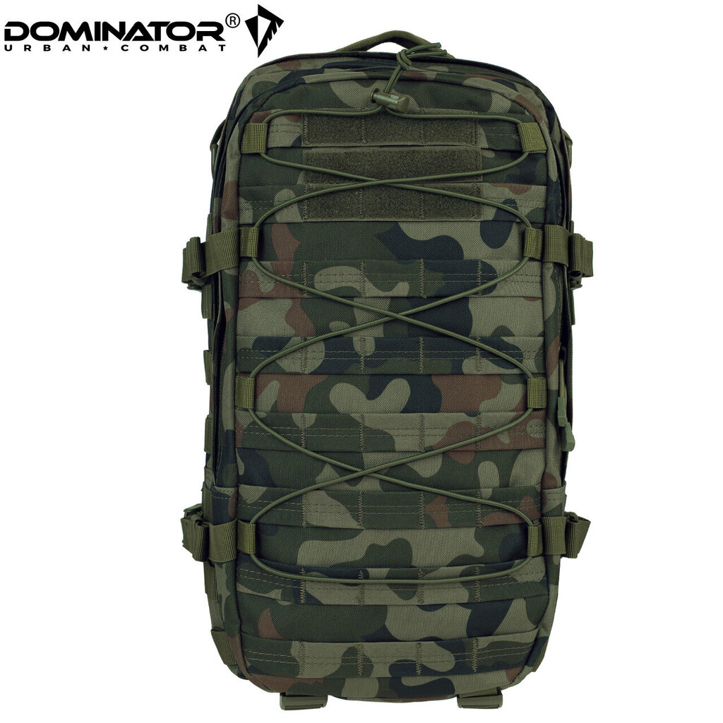 Vīriešu ceļošanas mugursoma Dominator Urban Combat EDC Kamuflāža WZ.93, zaļa cena un informācija | Sporta somas un mugursomas | 220.lv