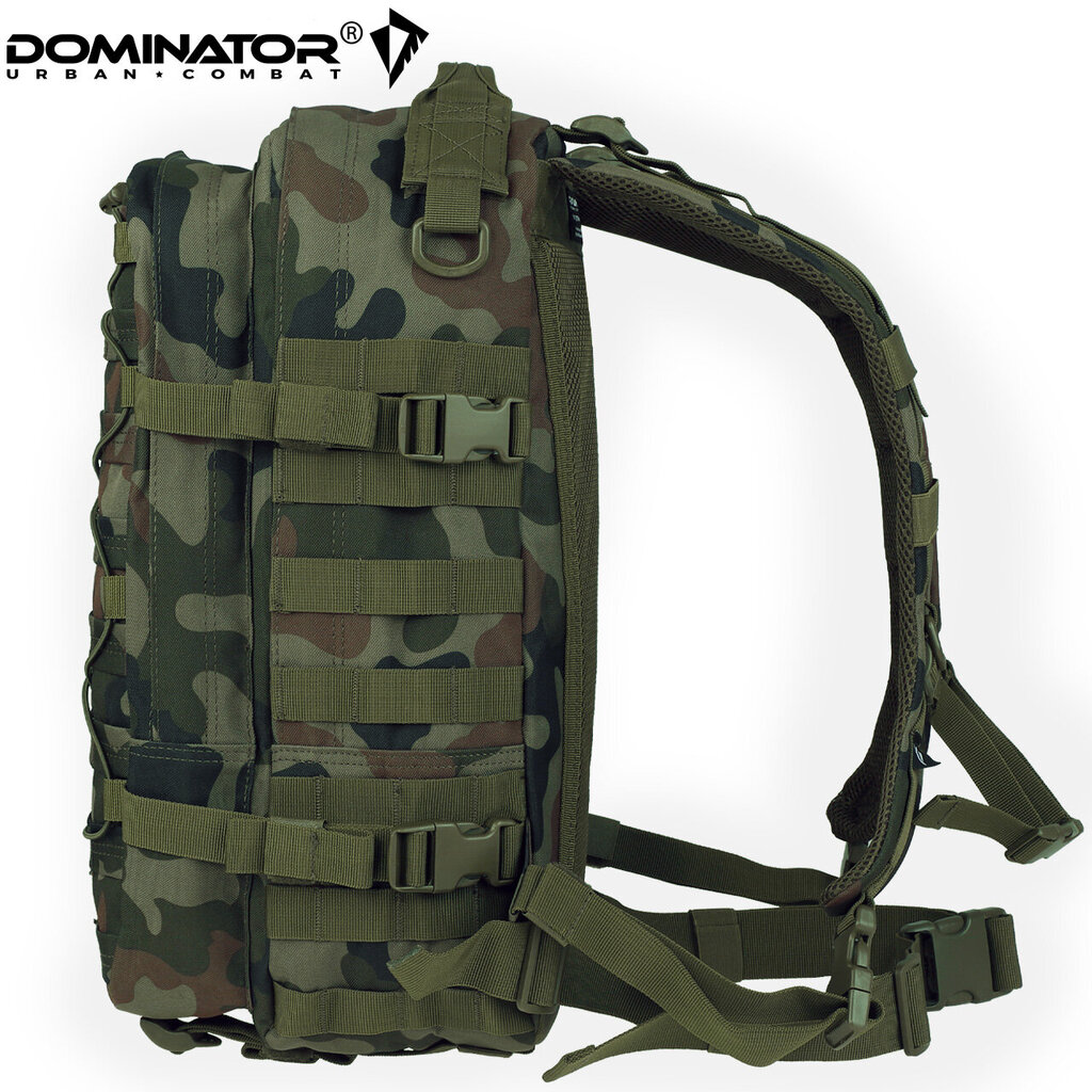 Vīriešu ceļošanas mugursoma Dominator Urban Combat EDC Kamuflāža WZ.93, zaļa cena un informācija | Sporta somas un mugursomas | 220.lv