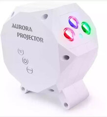 LED projektors Aurora, 15 x 15 x 9 cm цена и информация | Праздничные декорации | 220.lv