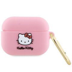 Hello Kitty Airpods Pro pink HKAP3DKHSP cena un informācija | Austiņas | 220.lv