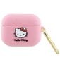 Hello Kitty Airpods Pro pink HKAP3DKHSP cena un informācija | Austiņu piederumi | 220.lv