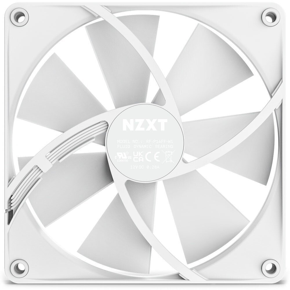 NZXT F140P RF-P14SF-W1 цена и информация | Datora ventilatori | 220.lv