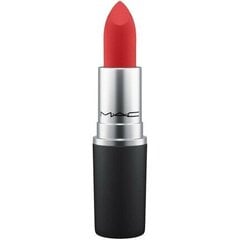 Lūpu krāsa Mac Powder Kiss Lipstick, 922 Werk, 3 g cena un informācija | Lūpu krāsas, balzāmi, spīdumi, vazelīns | 220.lv