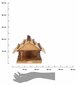 Saliekamā koka putnu barotava цена и информация | Putnu būri un barotavas | 220.lv