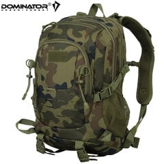 Vīriešu ceļošanas mugursoma Dominator Urban Combat Spear Kamuflāža WZ.93, zaļa cena un informācija | Sporta somas un mugursomas | 220.lv