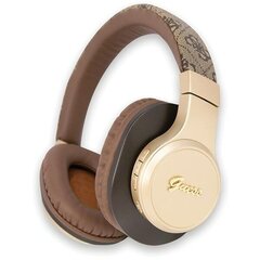 Original Bluetooth Headphones GUESS 4G Script GUBH604GEMW brown цена и информация | Наушники | 220.lv
