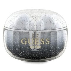 Guess słuchawki Bluetooth GUTWSHDGKEEK TWS + stacja dokująca czarny|black Glitter Gradient цена и информация | Наушники | 220.lv