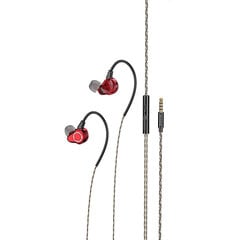 Borofone Earphones BM88 Sea with microphone black цена и информация | Наушники | 220.lv