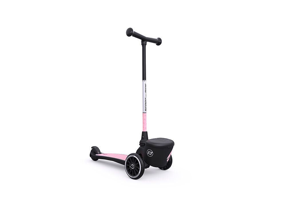 Trīsriteņu skrejritenis Scoot and Ride LP509, melns/rozā cena un informācija | Skrejriteņi | 220.lv