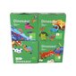 Puzle Lean Toys Dinosaurs 4in1, 73 daļas cena un informācija | Puzles, 3D puzles | 220.lv