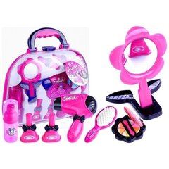 Mazās princeses komplekts koferī Lean Toys, rozā, 7d. cena un informācija | Rotaļlietas meitenēm | 220.lv