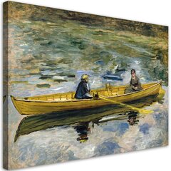 Glezna Pierre Auguste Renoir, Claude Monet with Mme Henriot цена и информация | Картины | 220.lv