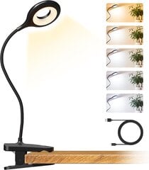 Cuhioy galda lampa ar klipsi cena un informācija | Galda lampas | 220.lv