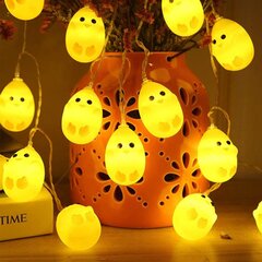 Lieldienu LED vītnes N\C, 2 m cena un informācija | Ziemassvētku lampiņas, LED virtenes | 220.lv