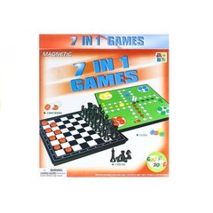 Galda spēļu komplekts 7in1 Lean Toys cena un informācija | Galda spēles | 220.lv