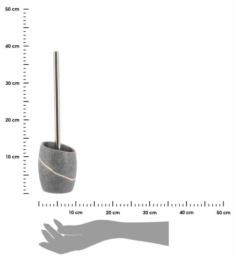Caldarela tualetes birste cena un informācija | Vannas istabas aksesuāri | 220.lv