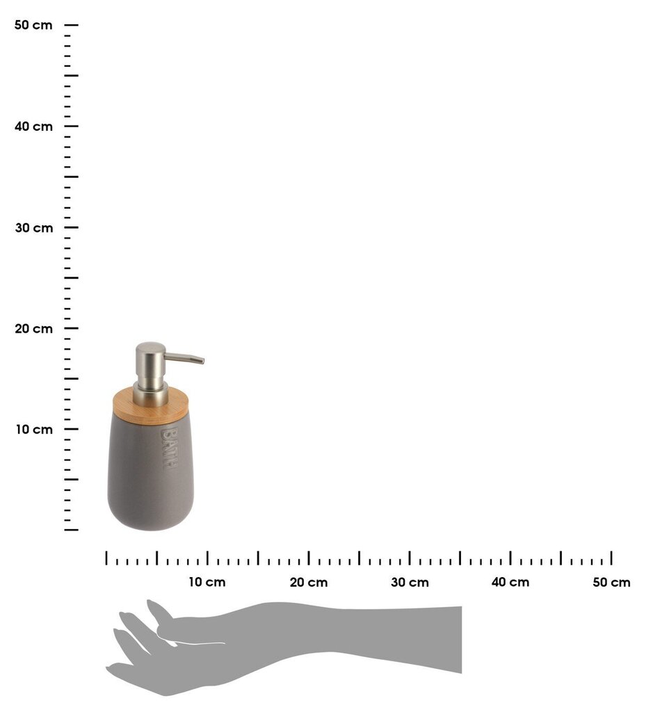 Attolico ziepju dozators, 410 ml цена и информация | Vannas istabas aksesuāri | 220.lv