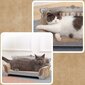Kartona kaķu skrāpējamais dīvāns, 52x22x23cm cena un informācija | Kaķu mājas, nagu asināmie | 220.lv