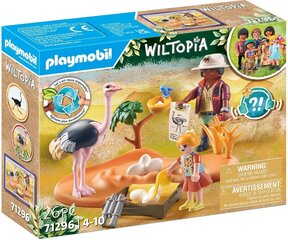 71296 PLAYMOBIL® Wiltopia: заводчик страусов цена и информация | Конструкторы и кубики | 220.lv