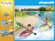 71425 PLAYMOBIL® Family Fun kempings ar ugunskuru cena un informācija | Konstruktori | 220.lv