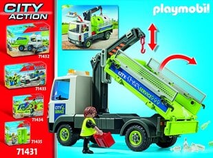 71431 PLAYMOBIL® City Action Stikla savākšanas mašīna ar konteineru cena un informācija | Konstruktori | 220.lv