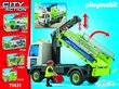 71431 PLAYMOBIL® City Action Stikla savākšanas mašīna ar konteineru цена и информация | Konstruktori | 220.lv