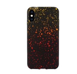 Mocco SKY Матовый Силиконовый чехол для Apple iPhone XS Max Жёлто-Оранжевый цена и информация | Чехлы для телефонов | 220.lv