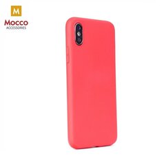 Mocco Soft Magnet Матовый Силиконовый чехол для Apple iPhone XS Plus Красный цена и информация | Чехлы для телефонов | 220.lv