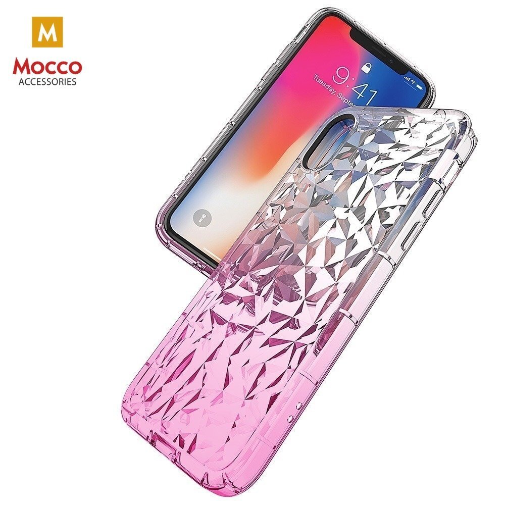 Mocco Trendy Diamonds Silicone Back Case cena un informācija | Telefonu vāciņi, maciņi | 220.lv