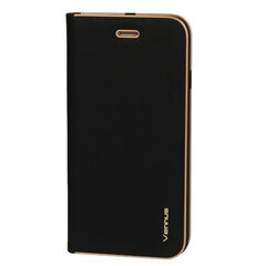 Чехол Vennus Book Case с рамкой для Samsung Galaxy A13 4G черный цена и информация | Чехлы для телефонов | 220.lv