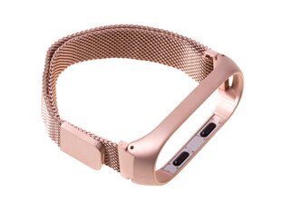 Belt Xiaomi Mi Band 3/ Xiaomi Mi Band 4 Magnet - Rose Gold cena un informācija | Viedpulksteņu un viedo aproču aksesuāri | 220.lv