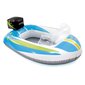 Piepūšamais pontons pludmalei, zila laiva cena un informācija | Piepūšamās rotaļlietas un pludmales preces | 220.lv