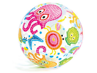 Надувной пляжный мяч Intex, 51 см цена и информация | Надувные и пляжные товары | 220.lv