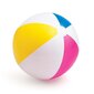 Piepūšamā pludmales bumba Rainbow, 61 cm, dažādu krāsu cena un informācija | Piepūšamās rotaļlietas un pludmales preces | 220.lv