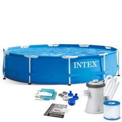 Бассейн Intex, 9 в 1, 305 см. x 76 см. цена и информация | Бассейны | 220.lv