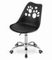 Grozāms krēsls, melns цена и информация | Biroja krēsli | 220.lv