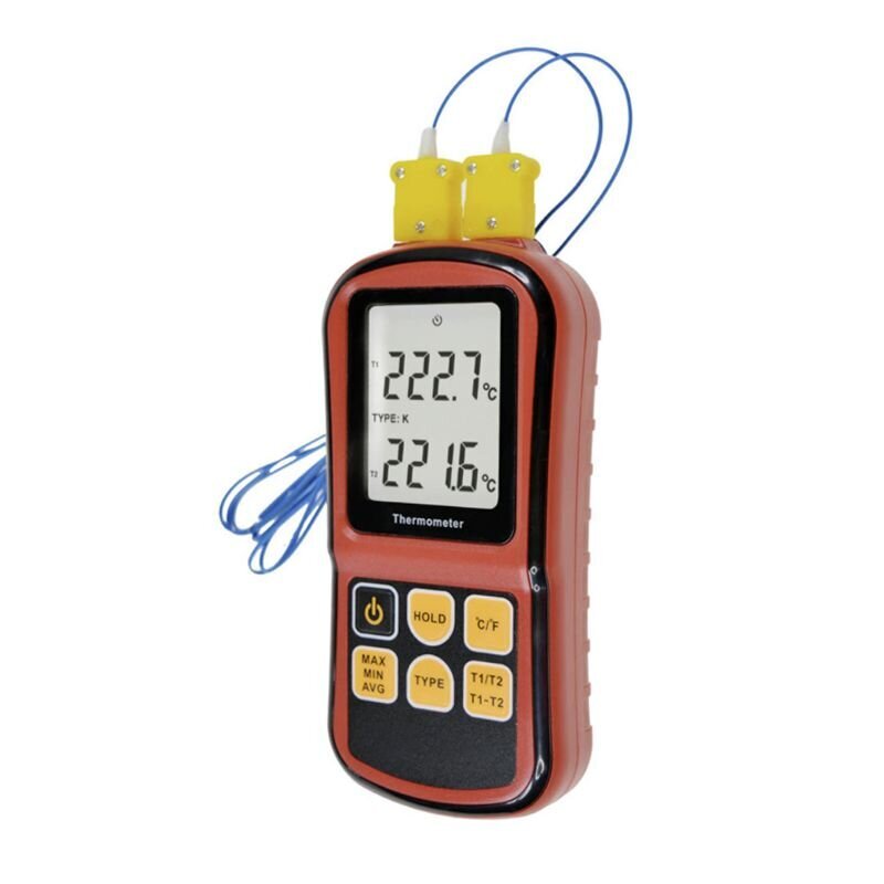 Digitālais termometrs + K-J-T-E-R-N-S termopārs цена и информация | Rokas instrumenti | 220.lv