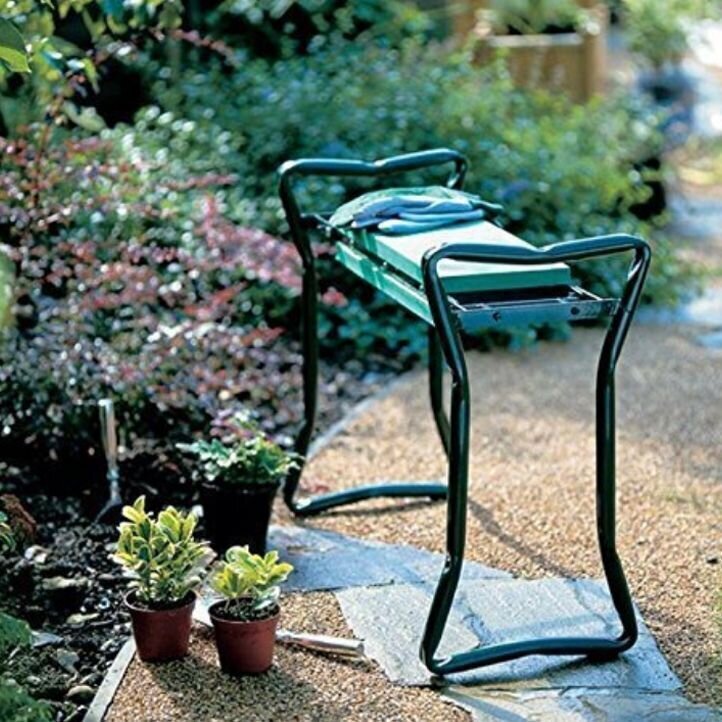 Krēsls dārza ceļgalu sols 3in1 cena un informācija | Dārza krēsli | 220.lv