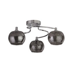 Searchlight griestu lampa Lovell 60445-3SM цена и информация | Потолочные светильники | 220.lv