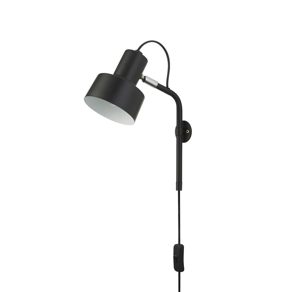 Searchlight sienas lampa X Conical EU60228BK cena un informācija | Sienas lampas | 220.lv
