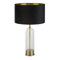 Searchlight galda lampa Oxford EU81712BK cena un informācija | Galda lampas | 220.lv