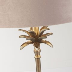 Searchlight galda lampa Palm EU81210PI цена и информация | Настольные лампы | 220.lv