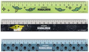 Lineāls Coolpack Mandalorian, 20 cm цена и информация | Канцелярия | 220.lv