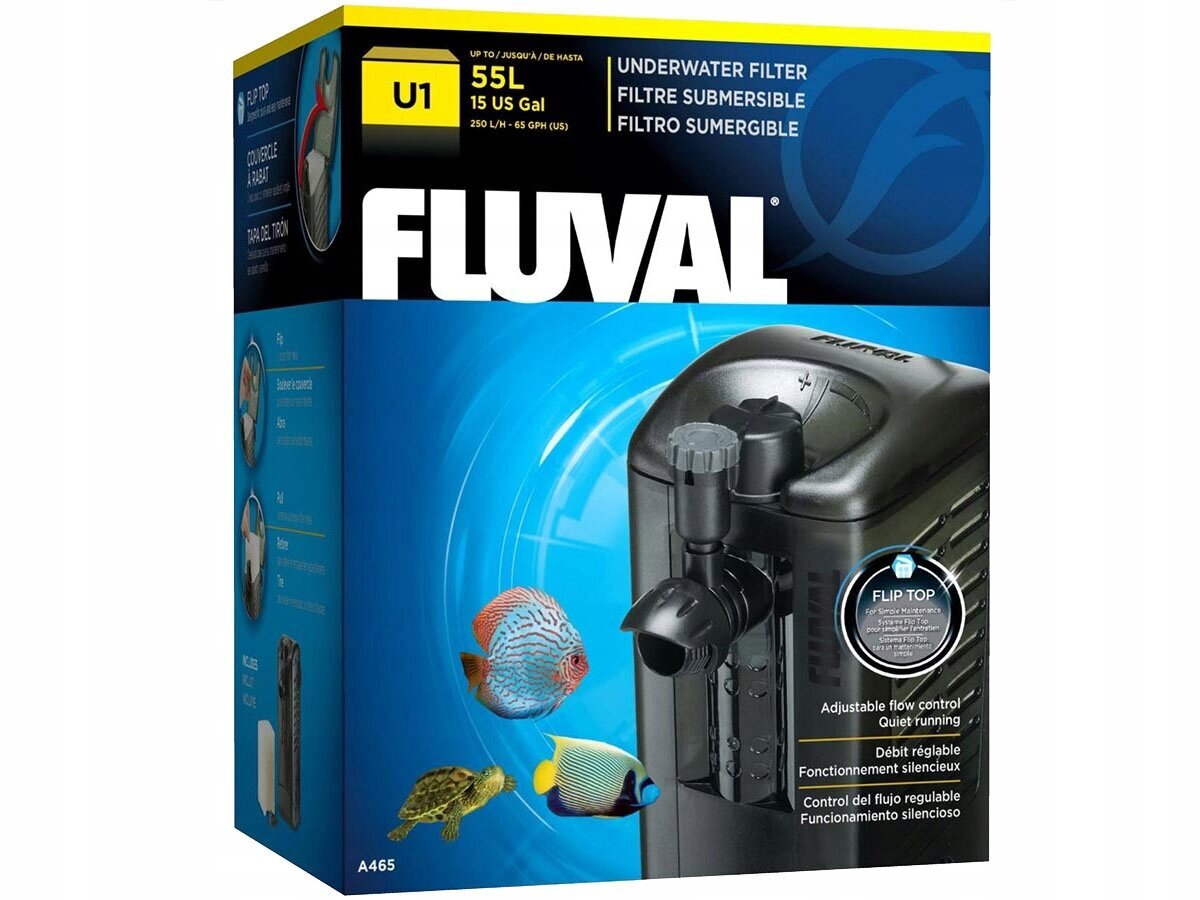 Iekšējais filtrs akvārijiem Fluval U1 цена и информация | Akvāriji un aprīkojums | 220.lv